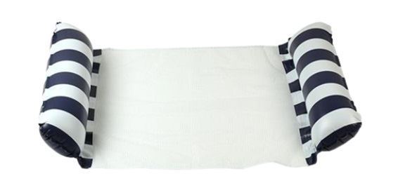 Obrázek zboží Nafukovací křeslo 120X70cm, tmavě modrá, bílá