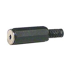 Obrázek zboží JACK zdířka 2,5 mono na kabel plast černá