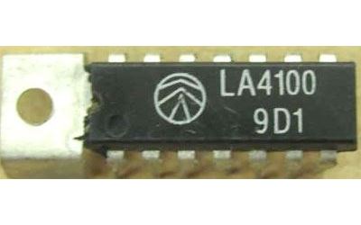 Obrázek zboží LA4100-nf zesilovač 1W,Ucc6V,DIP14+g