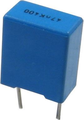 Obrázek zboží 47n/400V TC355, svitkový kondenzátor radiální RM7,5mm