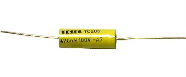 Obrázek zboží 470n/100V TC205, svitkový kondenzátor