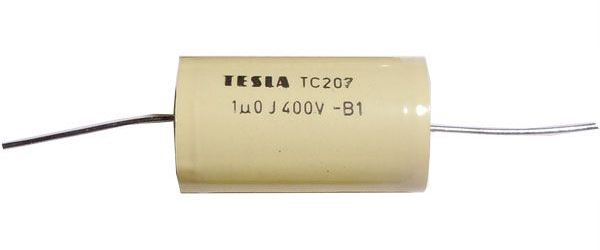 Obrázek zboží 1u/400V TC207, svitkový kondenzátor