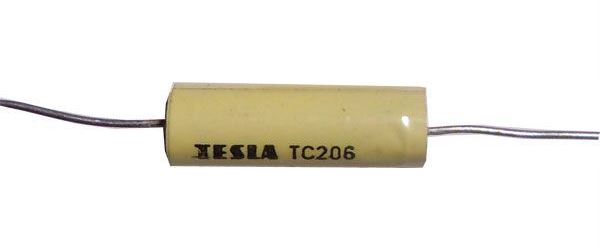 Obrázek zboží 1u/250V TC206, svitkový kondenzátor