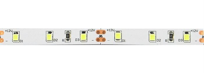 Obrázek zboží LED pásek 8mm, bílý teplý, 60xLED2835/m, IP20, modul 5cm