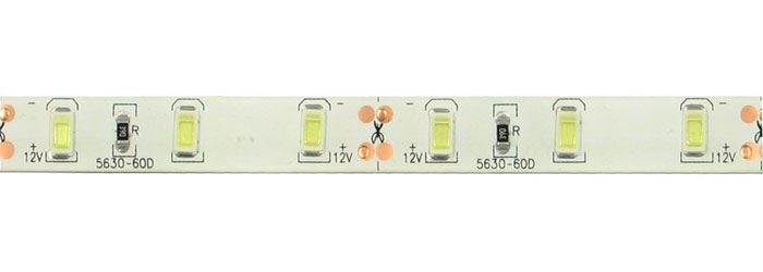 Obrázek zboží LED pásek 10mm bílý teplý, 60x LED5730/m, IP65, modul 5cm