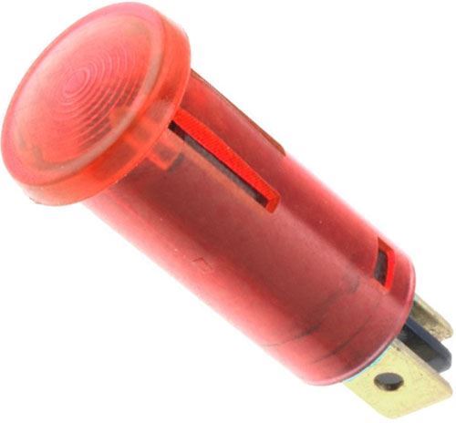 Obrázek zboží Kontrolka 12V WL-01 červená, průměr 12,5mm