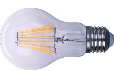 Obrázek zboží Žárovka LED E27 8x Filament 230V/8W, teplá bílá