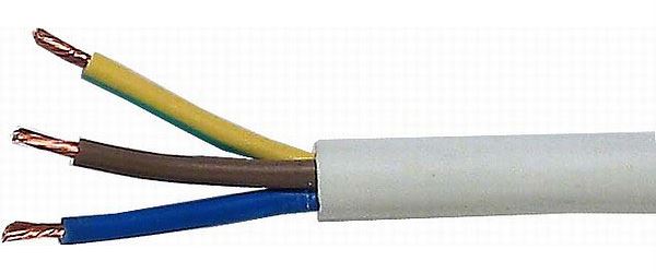 Obrázek zboží Kabel 3x1,5mm2 H05VV-F (CYSY3x1,5mm), bílý