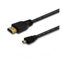 Obrázek zboží Kabel HDMI(A)-HDMI micro (D) 1,0 m Savio CL-39