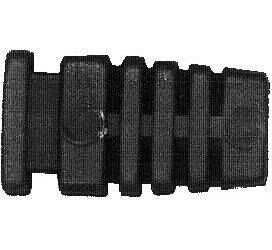 Obrázek zboží Kabelová průchodka PR4H plast hranatá pro kabel 4mm