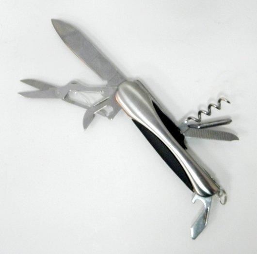 Obrázek zboží Kapesní nůž 7 funkcí, stříbrný