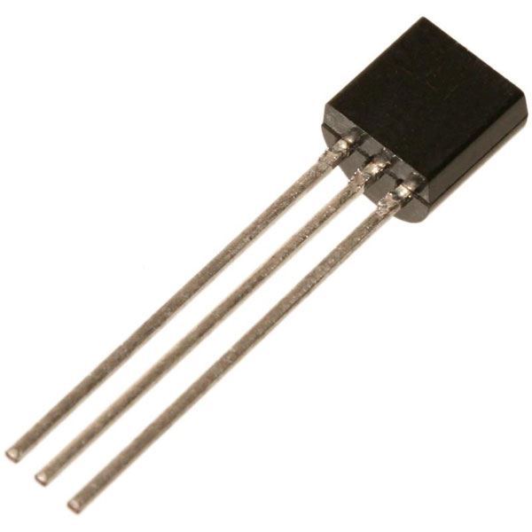 BC550C N 45V/0,1A 0,5W 300MHz TO92