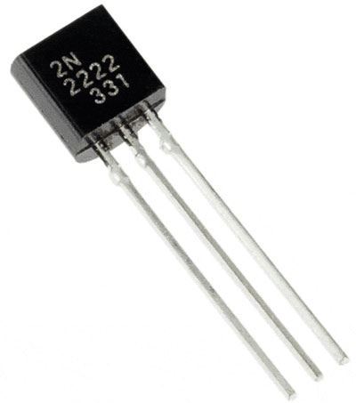 2N2222, tranzistor NPN 40V/600mA, TO92