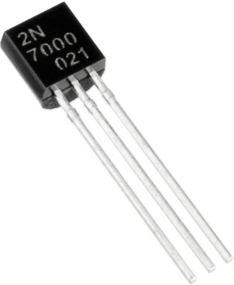 2N7000 MOSFET N-FET 60V/0,35A TO92