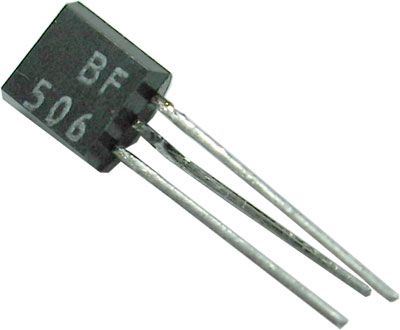 BF506 P 40V/0,03A 0,3W 550MHz    TO92