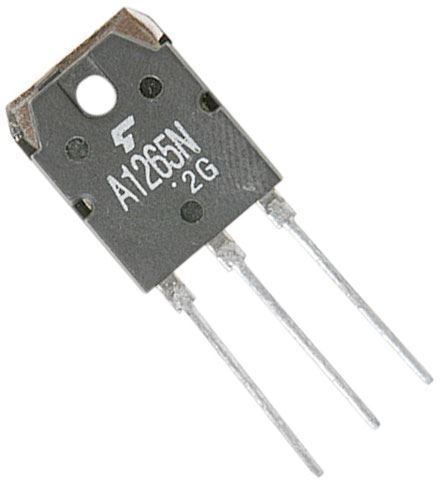 Ilustrační foto 2SA1265 P 140V/10A 100W, SOT-93 Obrázek zboží 2SA1265 P 140V/10A 100W, SOT-93