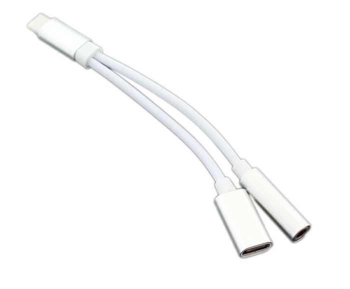 USB Adaptér typ C - Mini Jack 3,5 mm 4 PIN