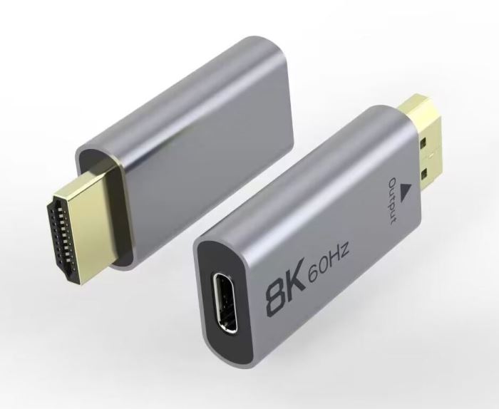 Obrázek zboží Adaptér USB-C na HDMI 8k60Hz, 4k144Hz, hliníkové pouzdro