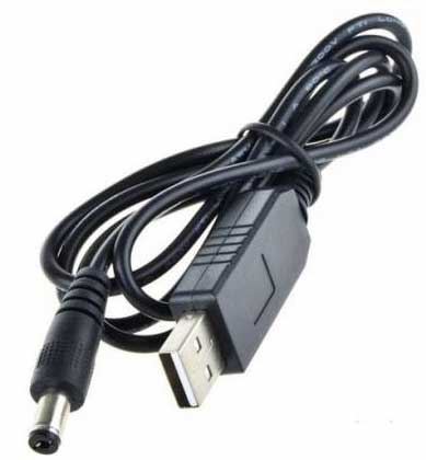 Obrázek zboží Redukce, step-up měnič USB 5V / DC5,5x2,1mm 12V/1A
