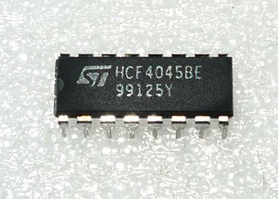 4045 Dekadický čítač /HCF4045/