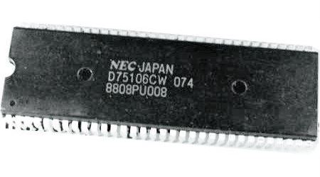 D75106CW - MCU NEC, SDIP64 /UPD75106CW/