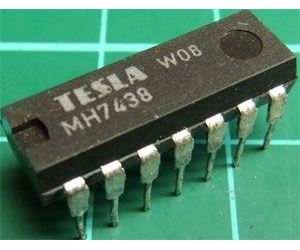 7438 4x 2vstup NAND výkonový, DIL14, /MH7438, MH7438S,MH5438/