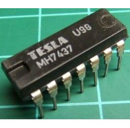 7437 4x 2vstup NAND výkonový, DIL14, /MH7437, MH7437S/