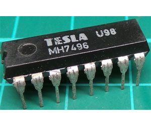 7496 5-bitový posuvný registr, DIL16 /MH7496S,MH5496S,MH5496/