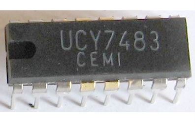 7483 - 4-bit binární čítač, DIL16 /UCY7483, CDB483/
