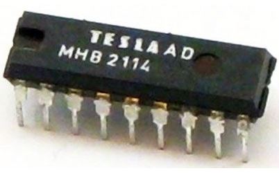 MHB2114 - MNOS RAM 1024x4bit, DIP18