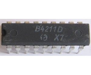 B4211D - obvod pro řízení otáček DIP18