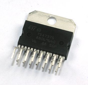 TDA7375 NF zesilovač 4x12W/2x26W/18V/ 3,5A