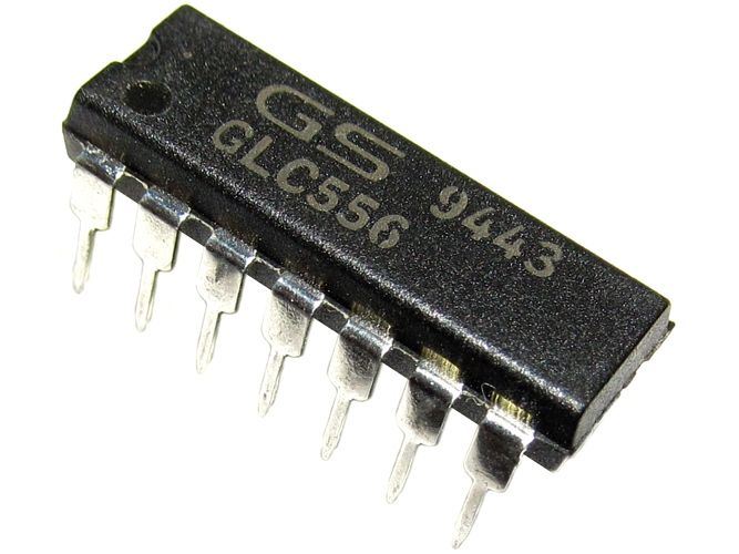 NE556CN 2x časovač CMOS DIL14        /TS556,CM556/