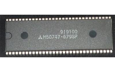Obrázek zboží M50747, 8-bit microcontroler DIP-64