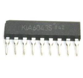 KIA6043S - stereo dekodér, SIP9
