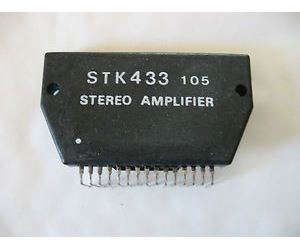 STK433-nf zesilovač 2x5W (Ucc=32Vmax)