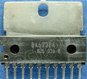 BA6238A- řízení motoru DC, SIP10