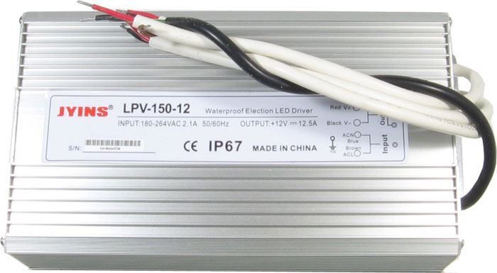 Zdroj - LED driver 12V DC/150W - Jyins LPV150-12, DOPRODEJ
