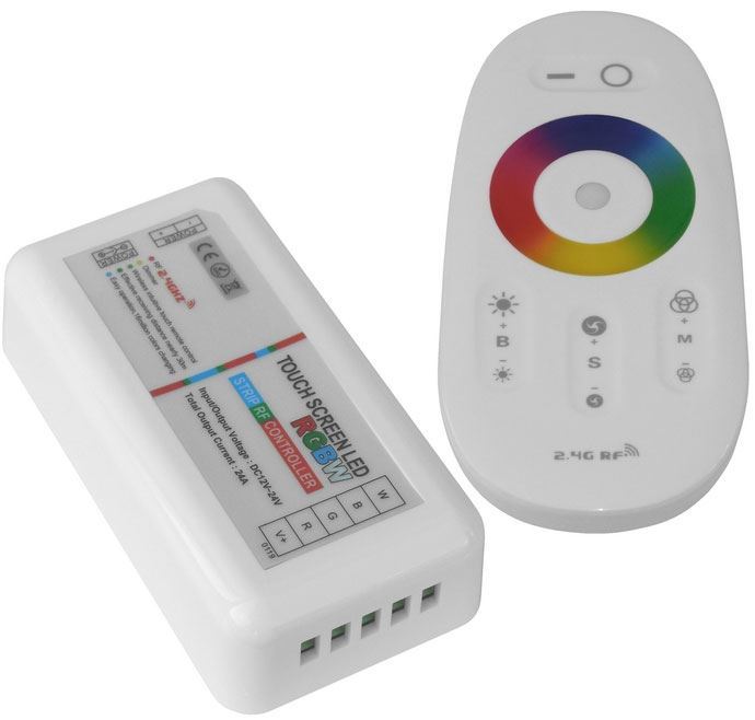 Ovládač FUT027 pro LED pásek RGB / RGBW s D.O.433MHz