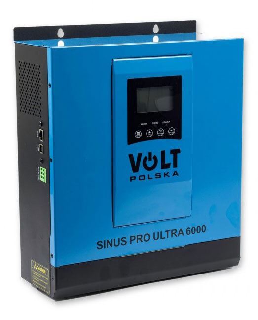 Hybridní měnič napětí SinusPro Ultra 6000 24V 3000/6000W 60A MPPT