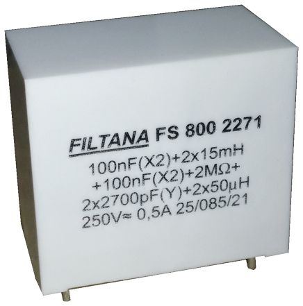Odrušovací filtr FS 800 2271, 250V/0,5A
