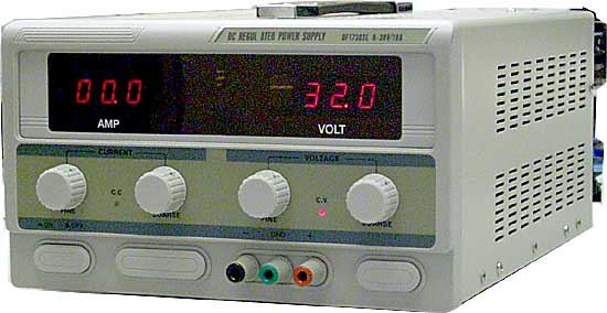Ilustrační foto Laboratorní zdroj HYELEC HY3010E 0-30V/0-10A Obrázek zboží Laboratorní zdroj HYELEC HY3010E 0-30V/0-10A