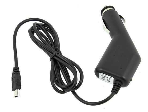 Autoadaptér 12V/5V 2A s konektorem mini USB