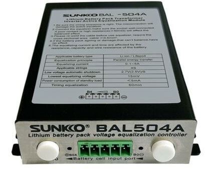 Bateriový balancér SUNKKO BAL-504A 4S 5A pro Li-Ion a LiFePO4 články