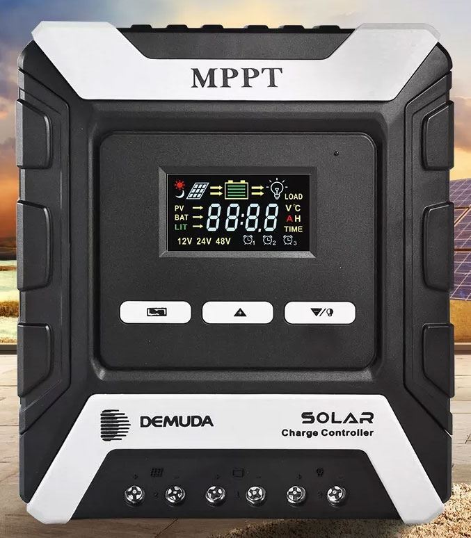 Solární regulátor MPPT 12/24/48V 60A DEMUDA