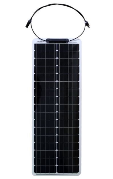 Ilustrační foto Fotovoltaický solární panel 12V/50W flexibilní long, ECOFLEX Obrázek zboží Fotovoltaický solární panel 12V/50W flexibilní long, ECOFLEX