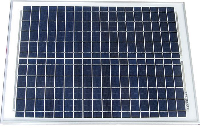 Fotovoltaický solární panel 12V/20W polykrystalický 500x350x25mm