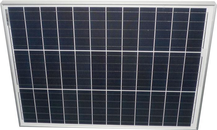 Fotovoltaický solární panel 12V/50W polykrystalický 700x510x30mm