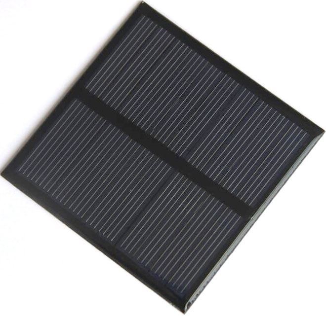 Fotovoltaický solární panel mini 5,5V/110mA, 70x70mm