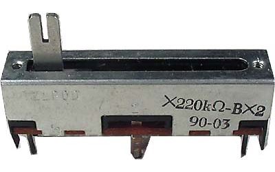 220k/G x2, TELPOD SVP-30, potenciometr tahový tandemový